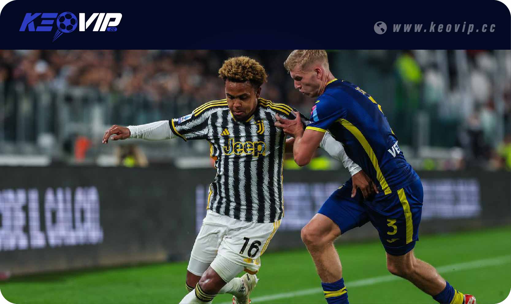 Soi kèo châu Á Verona vs Juventus (Handicap)