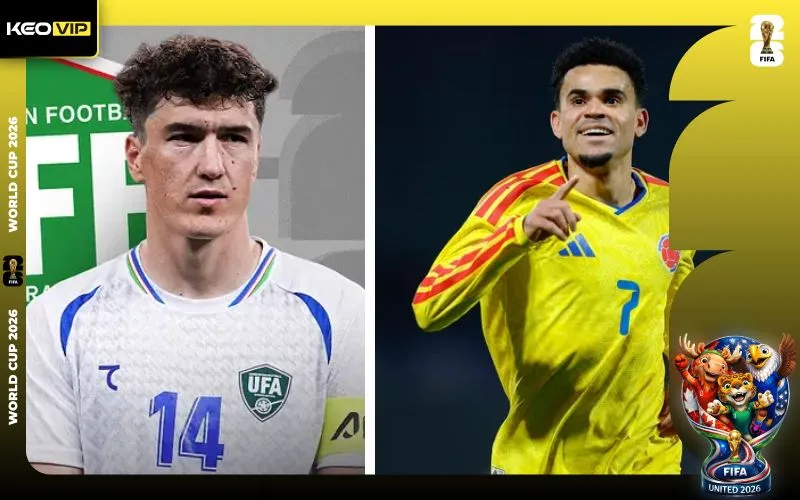 Nhận định Uzbekistan vs Colombia 09h00 ngày 18/6/2026