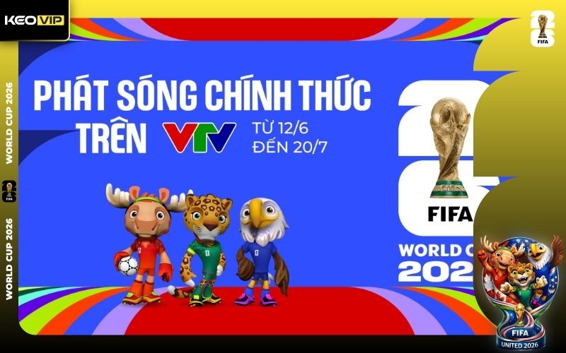 VTV độc quyền toàn bộ bản quyền truyền thông World Cup 2026