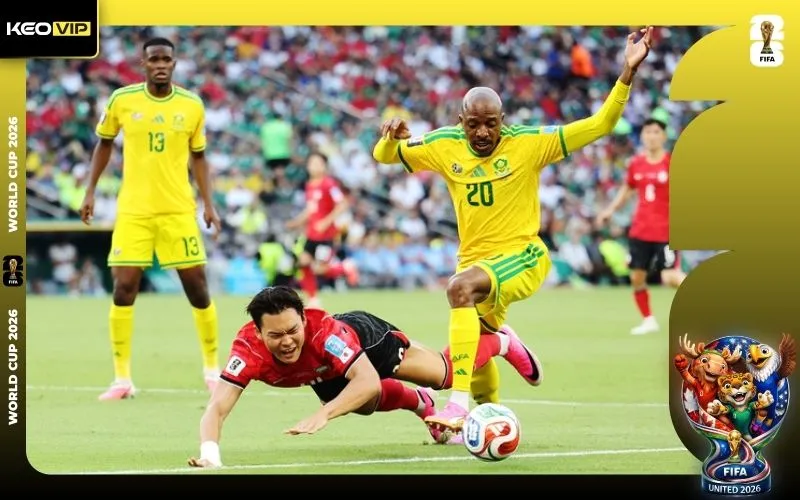 Phân tích mục tiêu và chiến thuật của "Bafana Bafana" ở vòng bảng