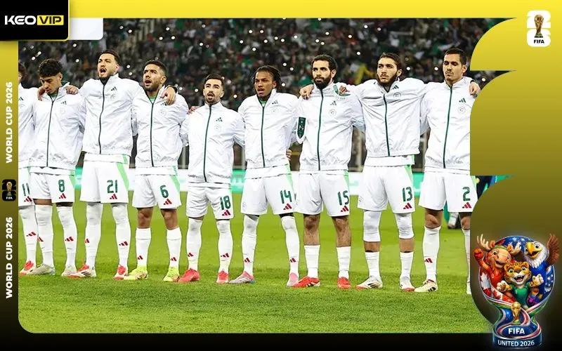 Đội tuyển Algeria – Vũ điệu sa mạc chờ chực bùng nổ