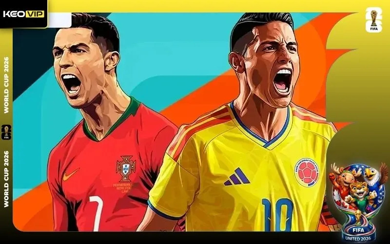 Bồ Đào Nha vs Colombia: Đại chiến giành ngôi vương bảng đấu