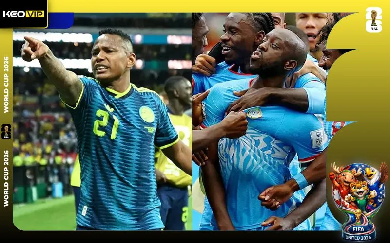 Nhận định Colombia vs DR Congo 09h00 ngày 24/6/2026