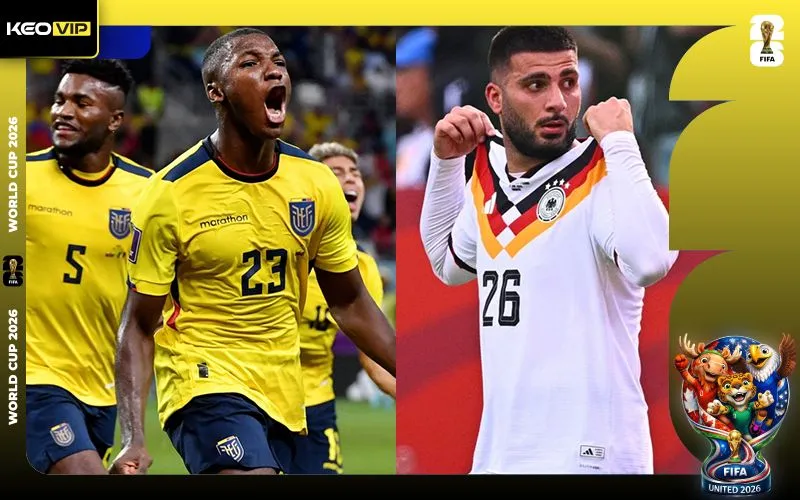 Nhận định Ecuador vs Đức 03h00 ngày 26/6/2026