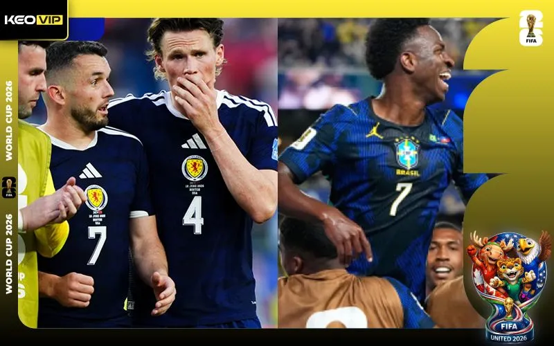 Nhận định Scotland vs Brazil 05h00 ngày 25/6/2026