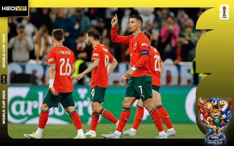 Lịch trình thi đấu vòng bảng của Bồ Đào Nha tại World Cup 2026