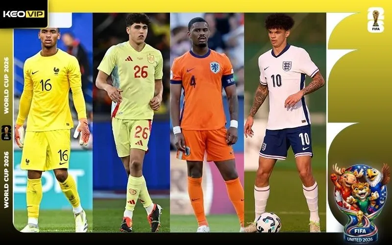 Vận hành sơ đồ kim cương với dàn sao trẻ tại World Cup 2026