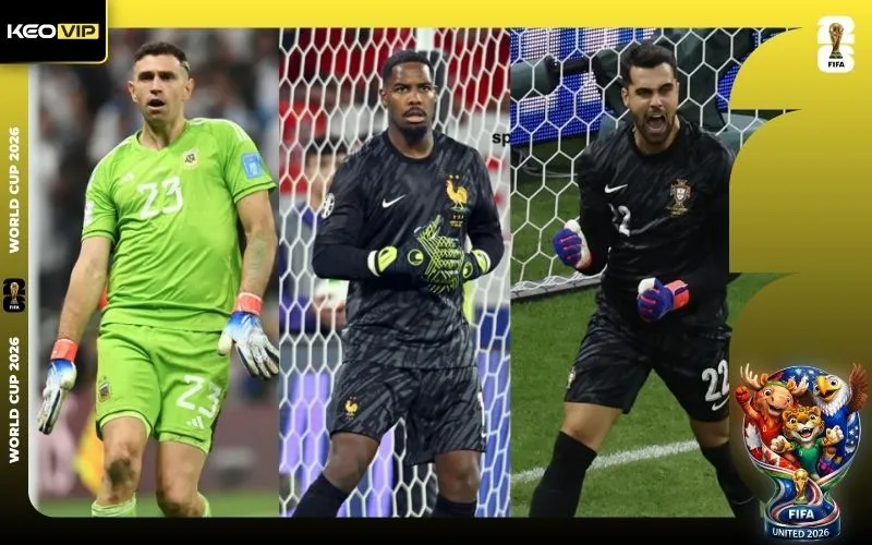 3 gương mặt được dự đoán Găng tay vàng cao nhất World Cup 2026