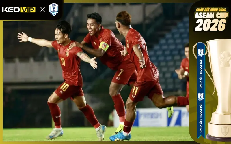 Myanmar chuẩn bị kỹ lưỡng trước ASEAN Cup 2026