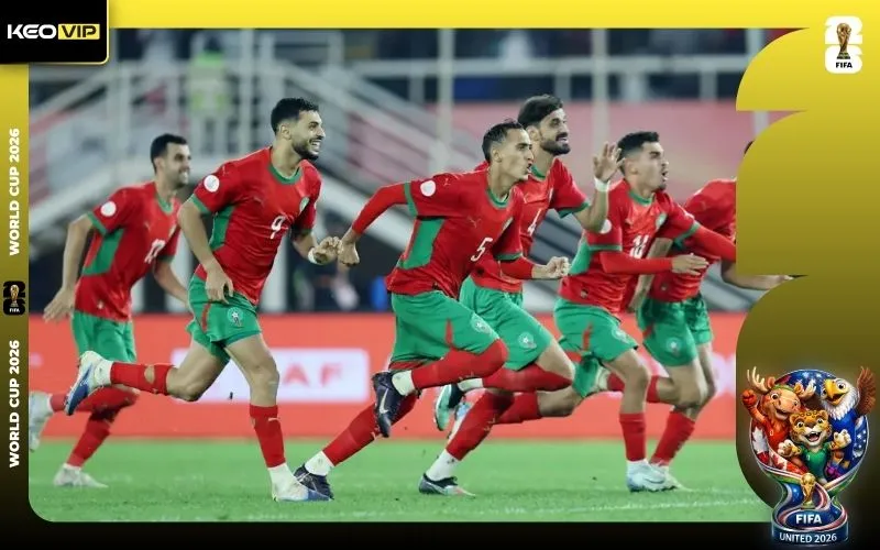 Mổ xẻ chiều sâu lực lượng và bộ khung trục dọc của tuyển Maroc