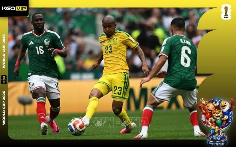 Mổ xẻ ưu - nhược điểm trong lối chơi của "Bafana Bafana"