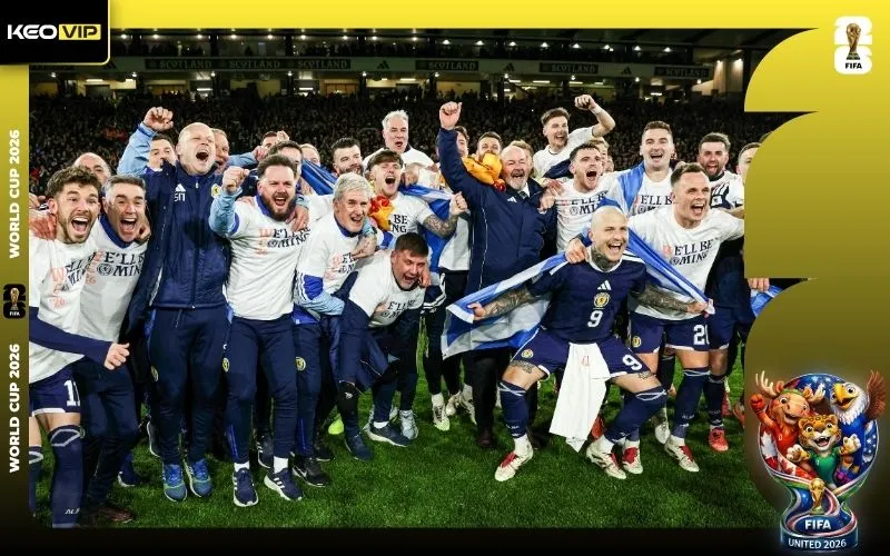 Đánh giá khả năng đi tiếp của Scotland dựa trên nền tảng bóng đá thực dụng