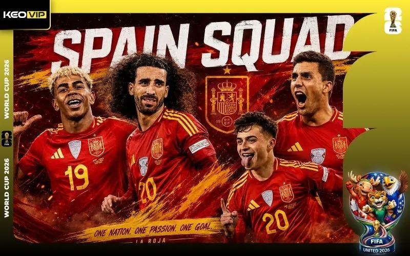 Bản lĩnh nhà vua châu Âu: Liệu Tây Ban Nha có thể thống trị thế giới vào năm 2026?