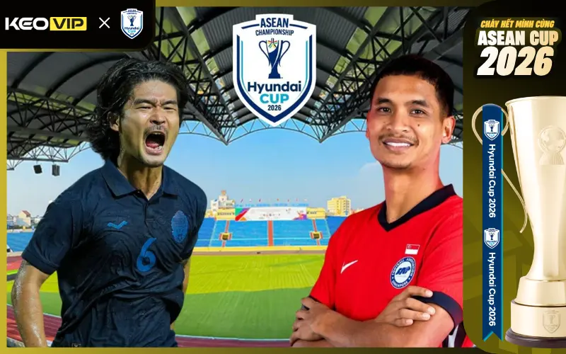 Nhận định Campuchia vs Singapore 19h ngày 24/7/2026