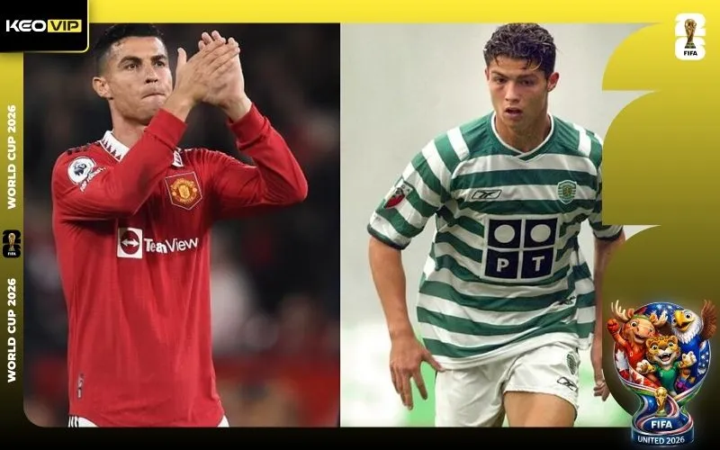 Từ bến đỗ Sporting Lisbon đến bệ phóng vĩ đại tại Manchester United