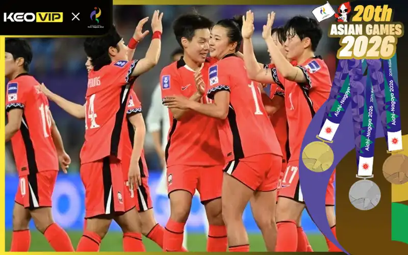 Nhận định Nữ Hàn Quốc vs Nữ Myanmar 17h30 ngày 14/9/2026