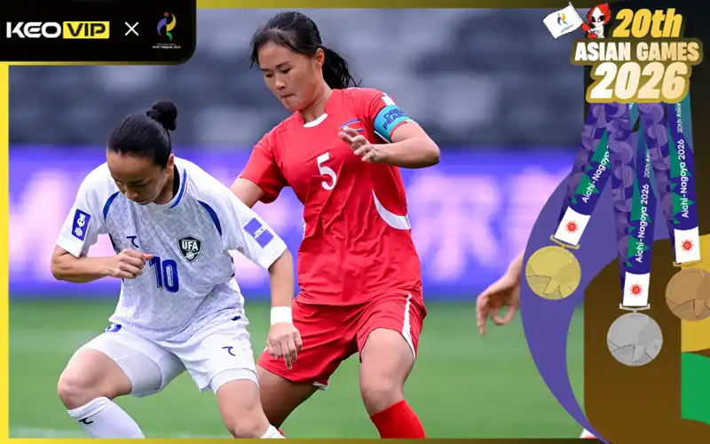 Nhận định Nữ Myanmar vs Nữ Triều Tiên 17h30 ngày 17/9/2026
