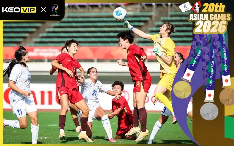 Nhận định Nữ Trung Quốc vs Nữ Philippines 14h00 ngày 21/9/2026